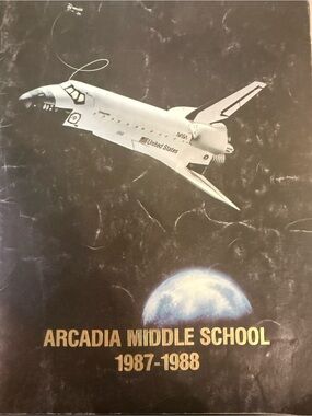 1987-88 Arcadia Middle School Yearbook